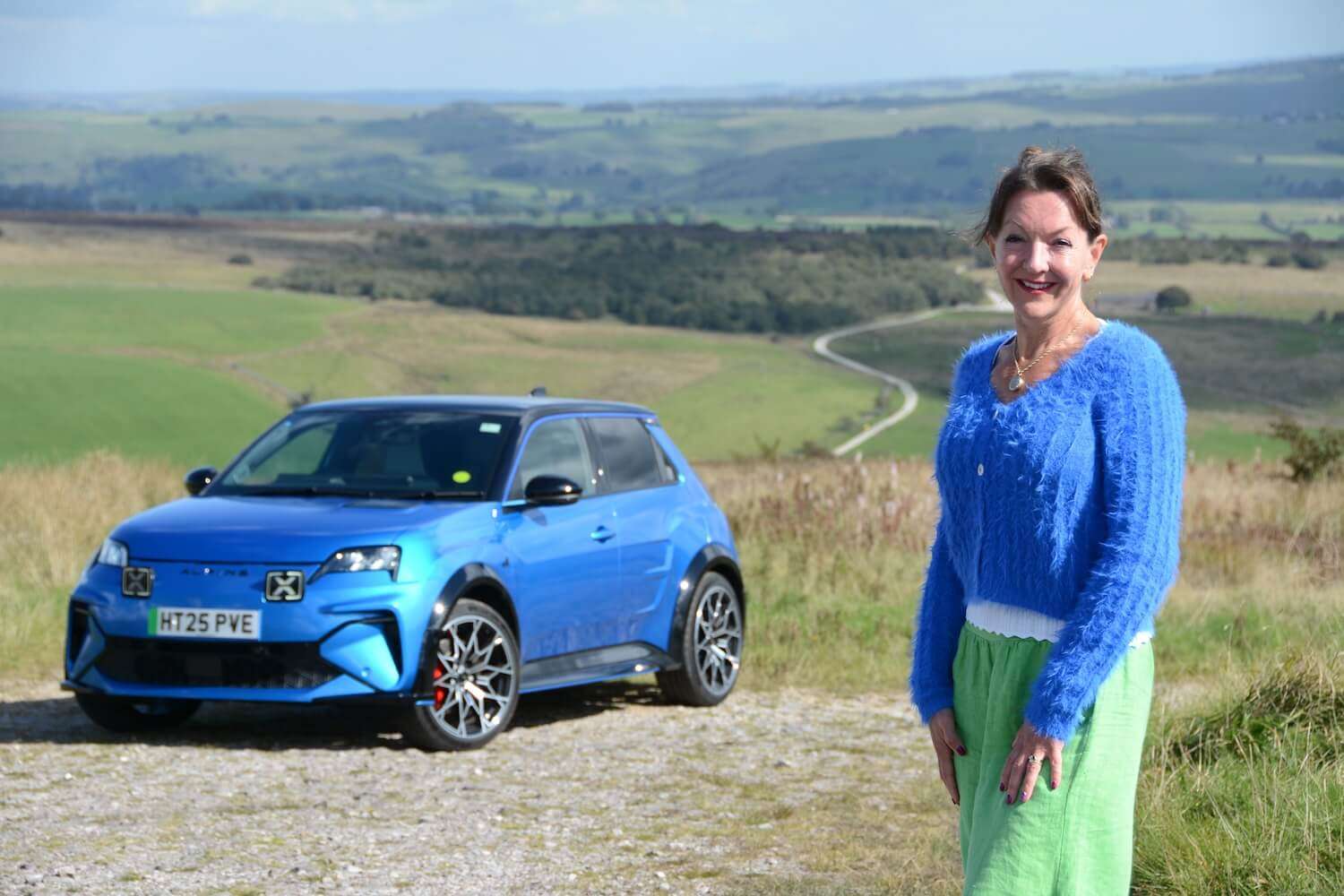 Gill Nowell with Alpine A290